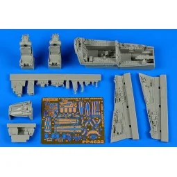 F-4D Phantom II (late v.)cockpit set f.A, 1/48 - Aires 4622