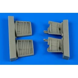 Jas-39A/C Gripen speed brakes for KITTYH, 1/48 - Aires 4624