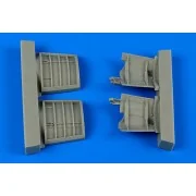 Jas-39A/C Gripen speed brakes for KITTYH, 1/48 - Aires 4624