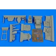 Lavochkin La-5 cockpit set for Zvezda, 1/48 - Aires 4625 Lavochkin La-5 cockpit set for Zvezda, 1/48 - Aires 4625