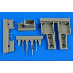 Supermarine Attacker wheel bay f.Trumpet - Aires 4626