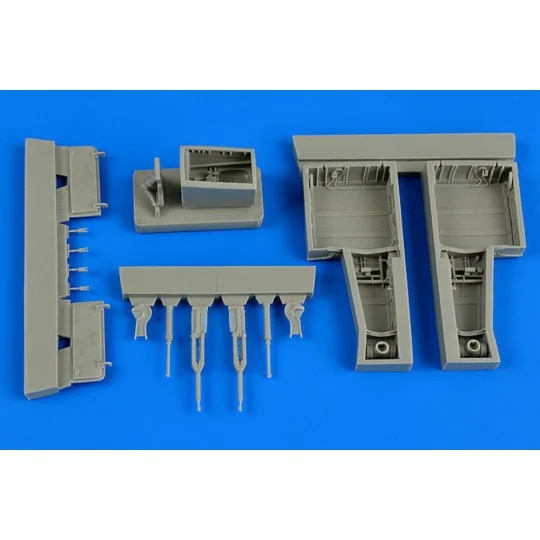 Supermarine Attacker wheel bay f.Trumpet, 1/48 - Aires 4626