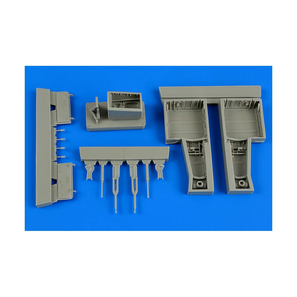 Supermarine Attacker wheel bay f.Trumpet - Aires 4626