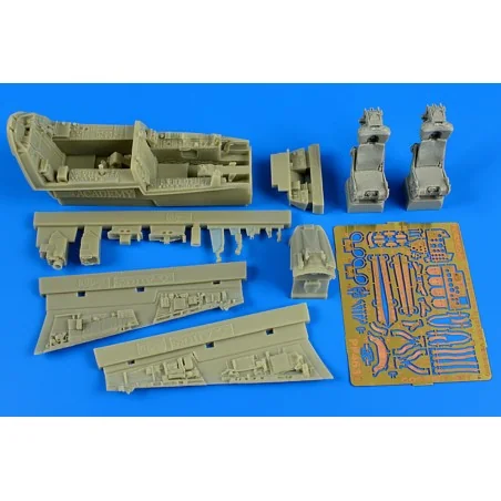 F-4D Phantom II(early v.)cockpit set f.A, 1/48 - Aires 4630