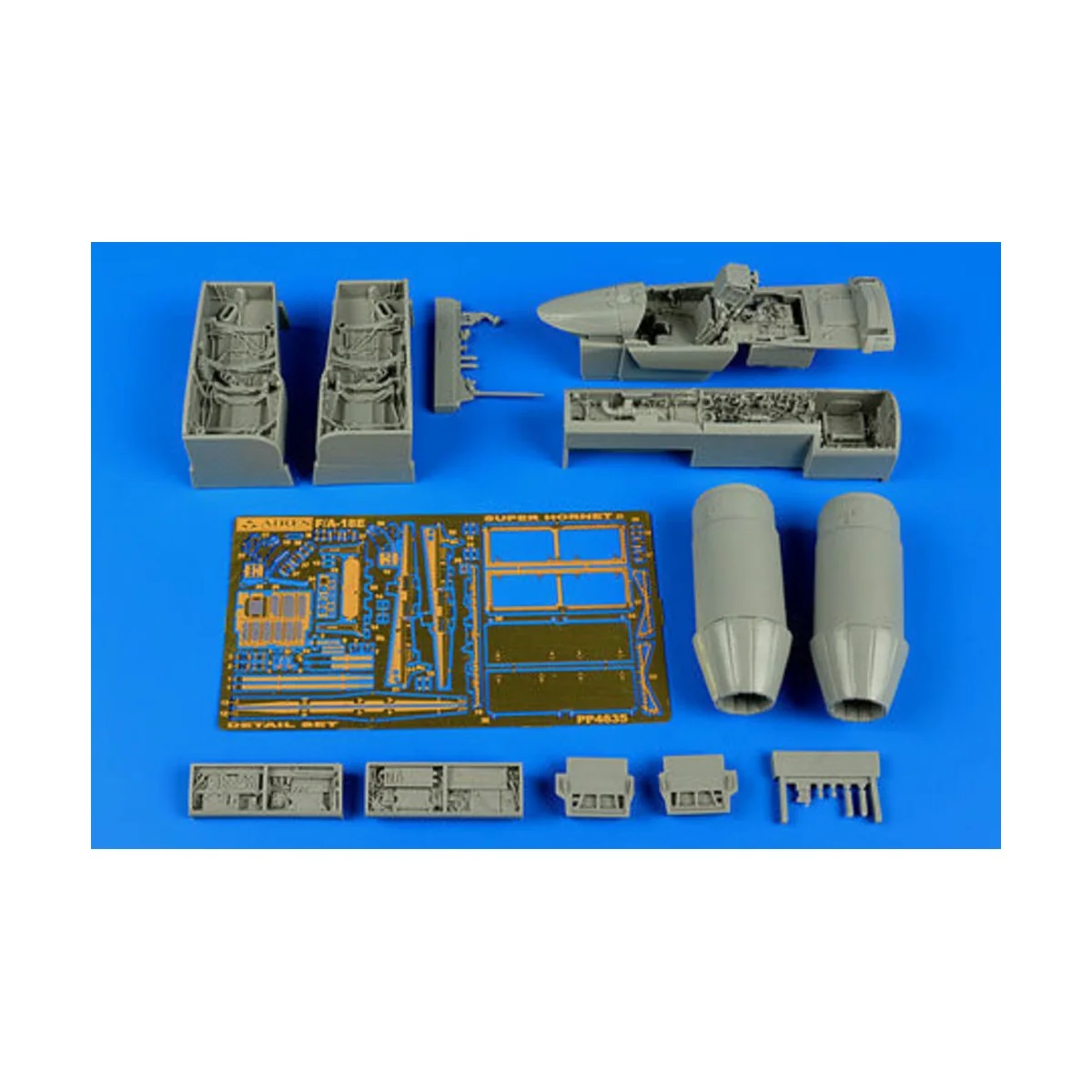 F/A-18E Super Hornet detail set f.Hasega - Aires 4635