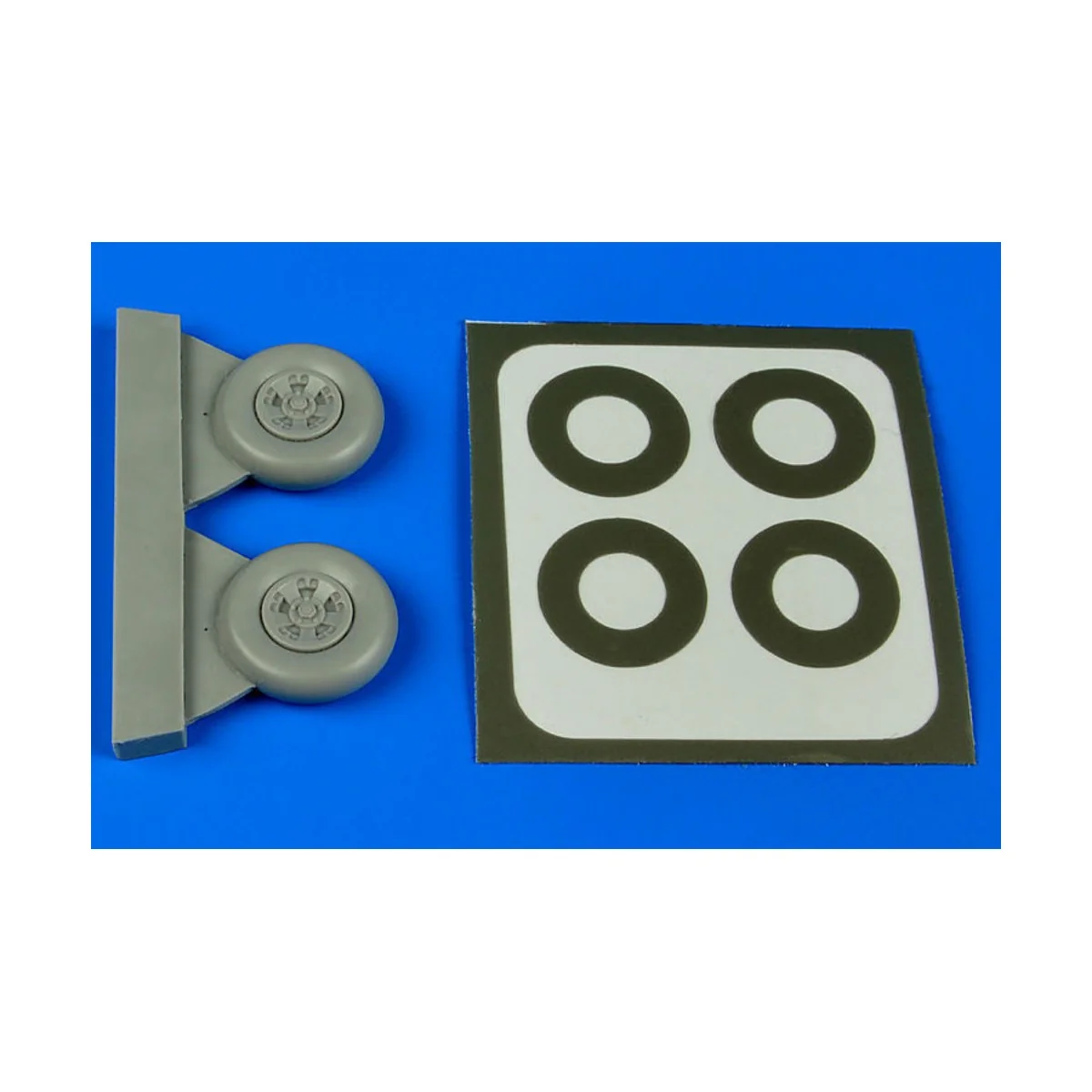 Spitfire Mk.V five spokes wheels&paint m, 1/48 - Aires 4637 Spitfire Mk.V five spokes wheels&paint m, 1/48 - Aires 4637