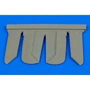 Bf 108 control surfaces for Eduard - Aires 4638