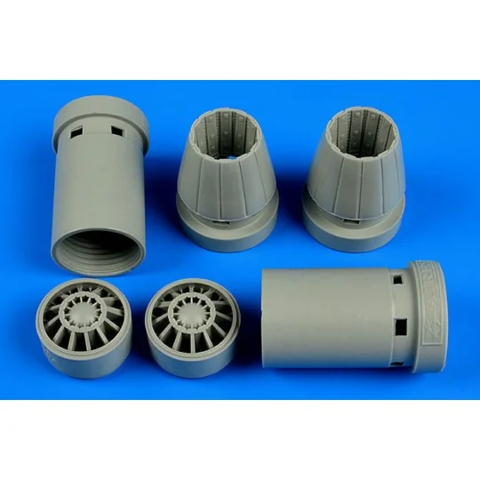 F/A-18E/F Super Hornet exhaust nozzles-o, 1/48 - Aires 4639