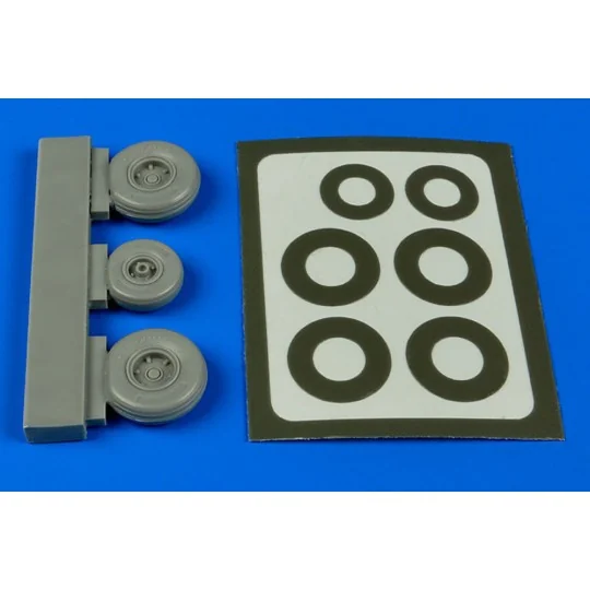 Cessna A-37 wheels & Paint masks f.Trump, 1/48 - Aires 4643