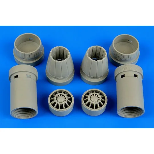 F/A-18E Super Hornet exhaust nozzles-ope, 1/48 - Aires 4644 F/A-18E Super Hornet exhaust nozzles-ope, 1/48 - Aires 4644