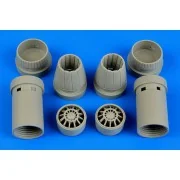 F/A-18E Super Hornet exhaust nozzles-ope, 1/48 - Aires 4644 F/A-18E Super Hornet exhaust nozzles-ope, 1/48 - Aires 4644