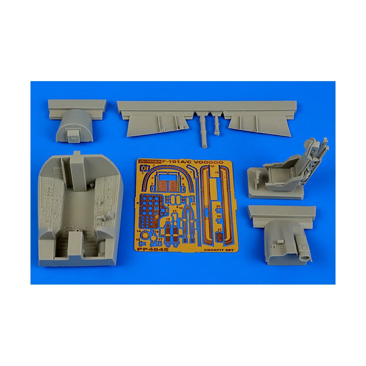 F-101A/C Voodoo cockpit set for Kitty Ha - Aires 4645