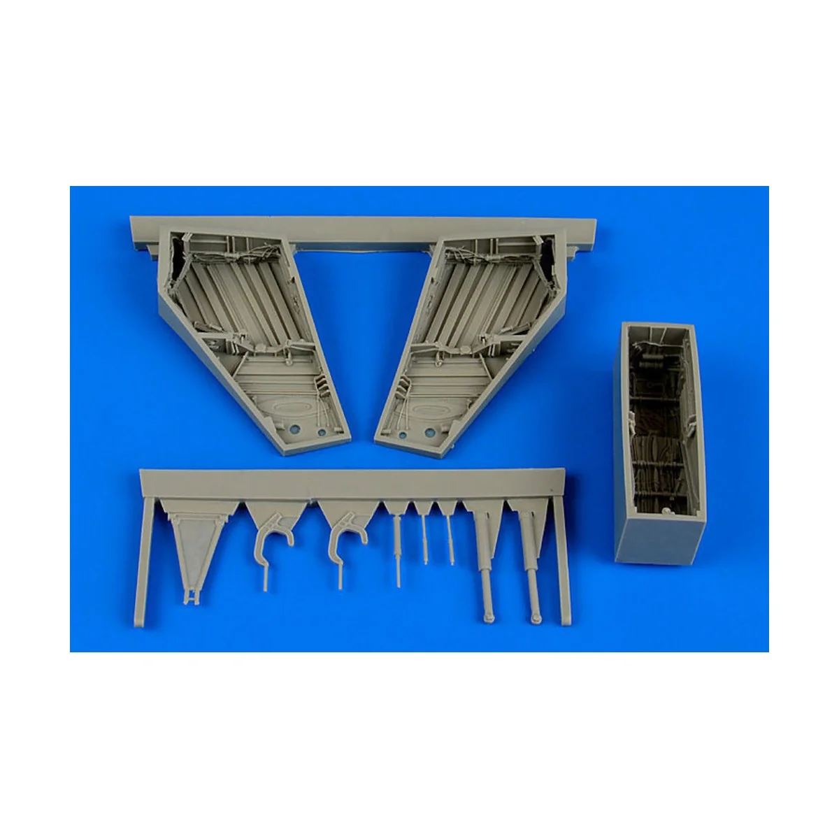 F-101A/C Voodoo wheel bay for Kitty Hawk, 1/48 - Aires 4646