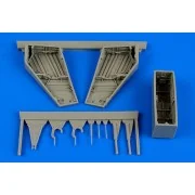 F-101A/C Voodoo wheel bay for Kitty Hawk, 1/48 - Aires 4646
