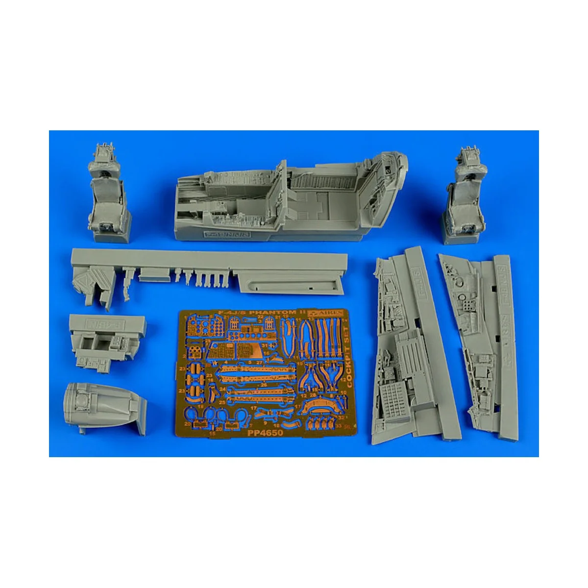 F-4J/S Phantom II cockpit set f.Academy - Aires 4650