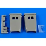 MiG-23 MF/ML Flogger correct air intakes for Trumpeter, 1/48 - Aire...