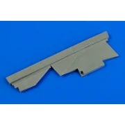 MiG-23 MF/ML correct tail fin f. Trumpet, 1/48 - Aires 4654 MiG-23 MF/ML correct tail fin f. Trumpet, 1/48 - Aires 4654