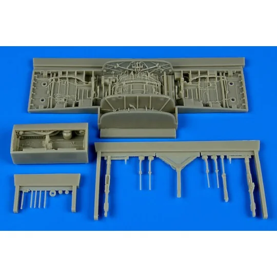 F-106A Delta Dart wheel bay f. Trumpeter, 1/48 - Aires 4657