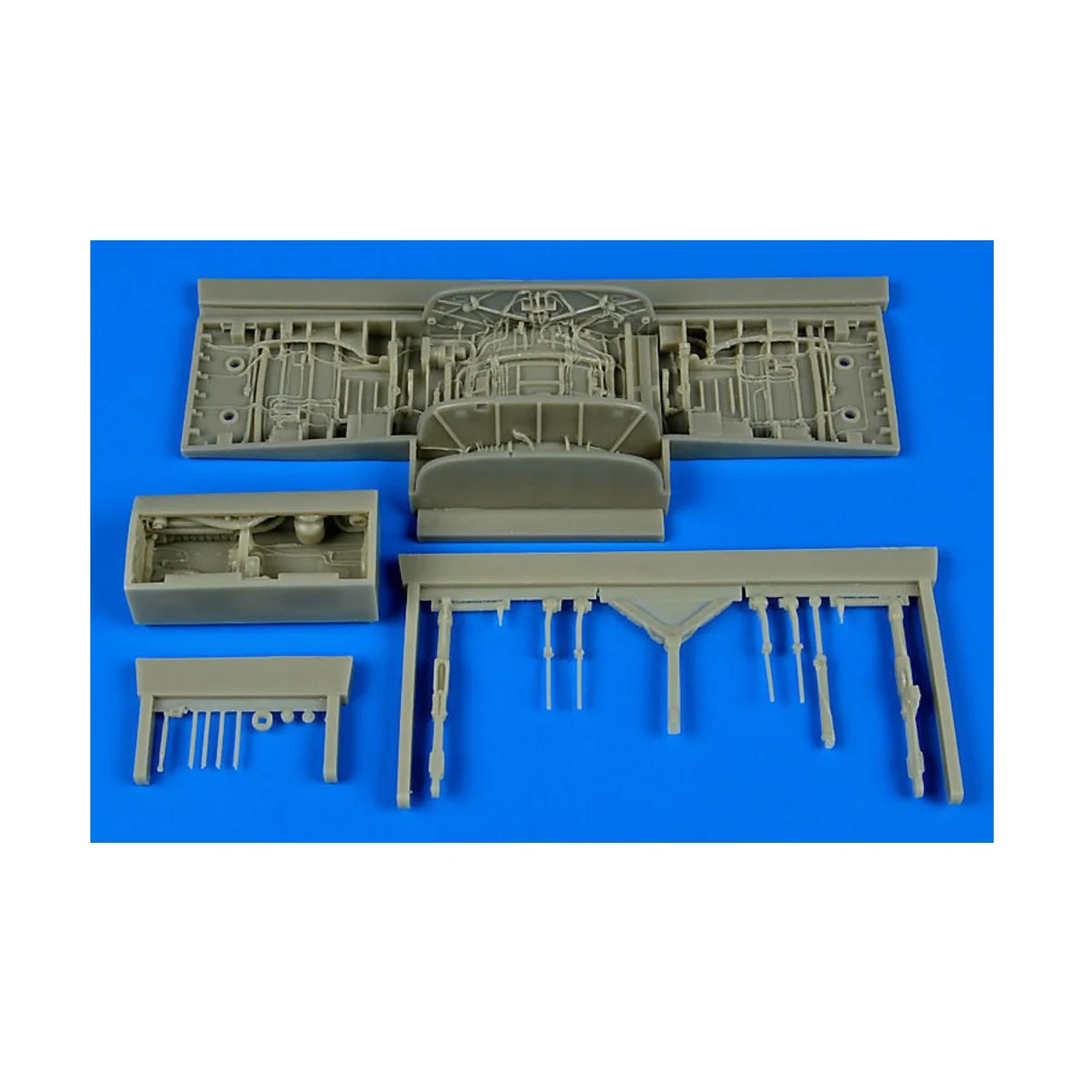 F-106A Delta Dart wheel bay f. Trumpeter, 1/48 - Aires 4657