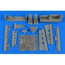 L-29 Delfin cockpit set for AMK, 1/48 - Aires 4670