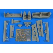 L-29 Delfin cockpit set for AMK, 1/48 - Aires 4670
