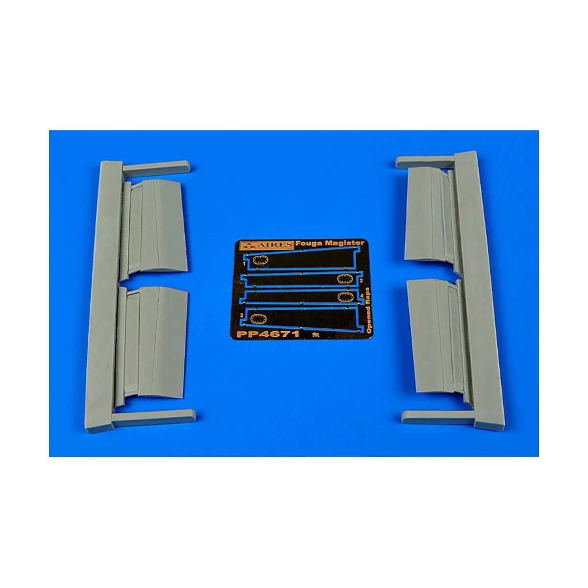 Fouga Magister Flaps-opened, 1/48 - Aires 4671 Fouga Magister Flaps-opened, 1/48 - Aires 4671