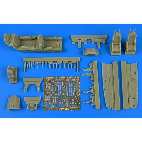 T-38A Talon cockpit set for Trumpeter, 1/48 - Aires 4680 T-38A Talon cockpit set for Trumpeter, 1/48 - Aires 4680