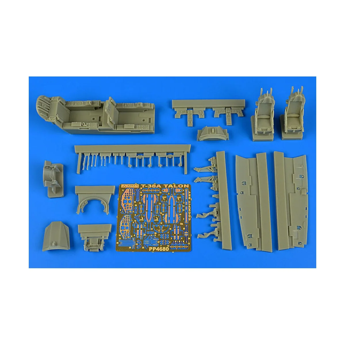 T-38A Talon cockpit set for Trumpeter, 1/48 - Aires 4680 T-38A Talon cockpit set for Trumpeter, 1/48 - Aires 4680