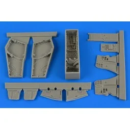 F-4J/S Phantom II wheelbay for Academy, 1/48 - Aires 4681