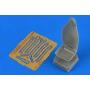 I-153 Chaika seat for ICM, 1/48 - Aires 4683 I-153 Chaika seat for ICM, 1/48 - Aires 4683