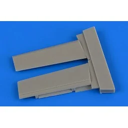 Bf 109G flaps for Eduard, 1/48 - Aires 4684