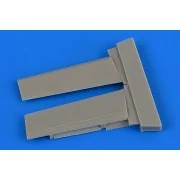 Bf 109G flaps for Eduard, 1/48 - Aires 4684 Bf 109G flaps for Eduard, 1/48 - Aires 4684