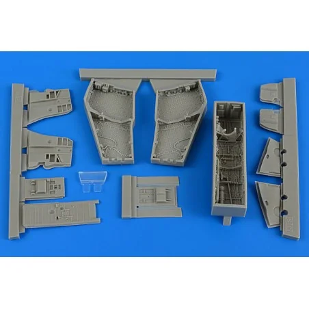 F-4C/D Phantom II wheel bay with covers for Academy, 1/48 - Aires 4688