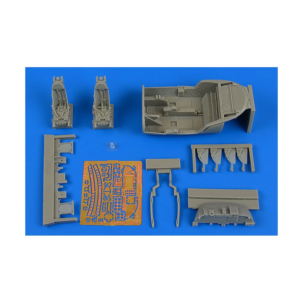 A-37B Dragonfly cockpit set for Trumpete, 1/48 - Aires 4690 A-37B Dragonfly cockpit set for Trumpete, 1/48 - Aires 4690