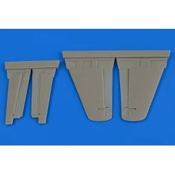 Me 262A/B control surfaces f.Hobby Boss, 1/48 - Aires 4691