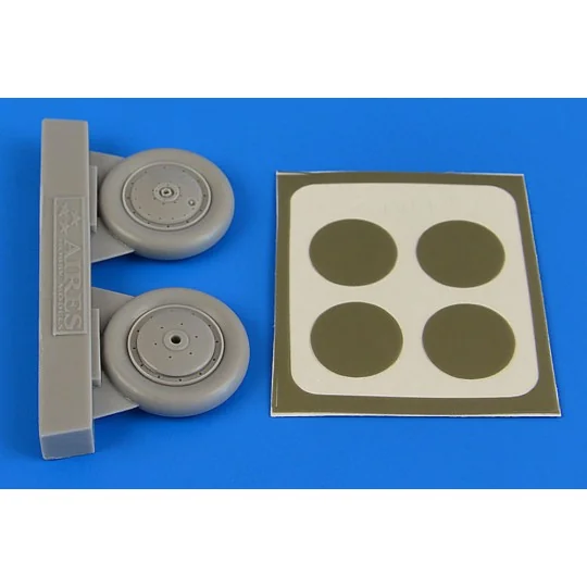 I-153 Chaika wheels & paint masks f.ICM - Aires 4692