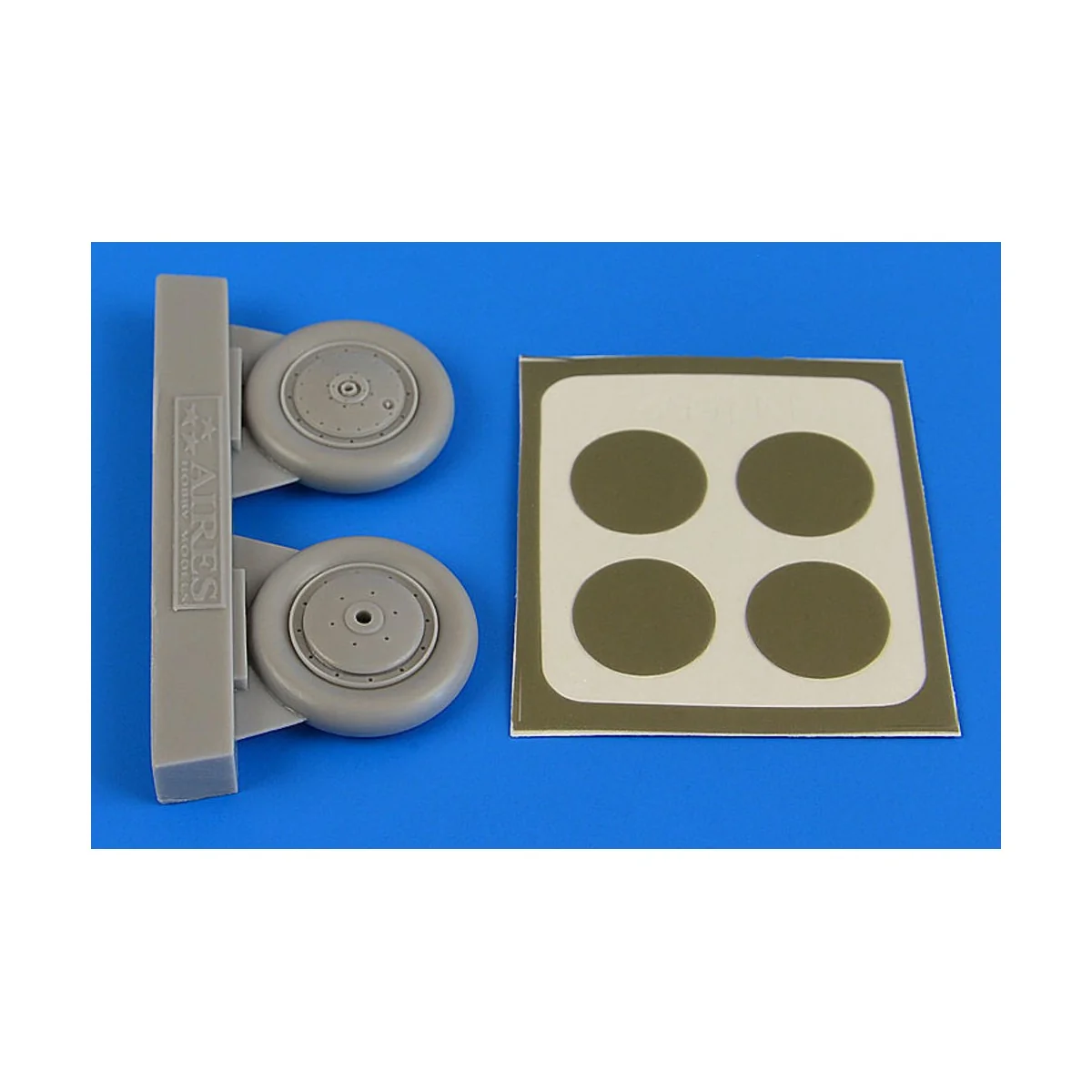 I-153 Chaika wheels & paint masks f.ICM, 1/48 - Aires 4692