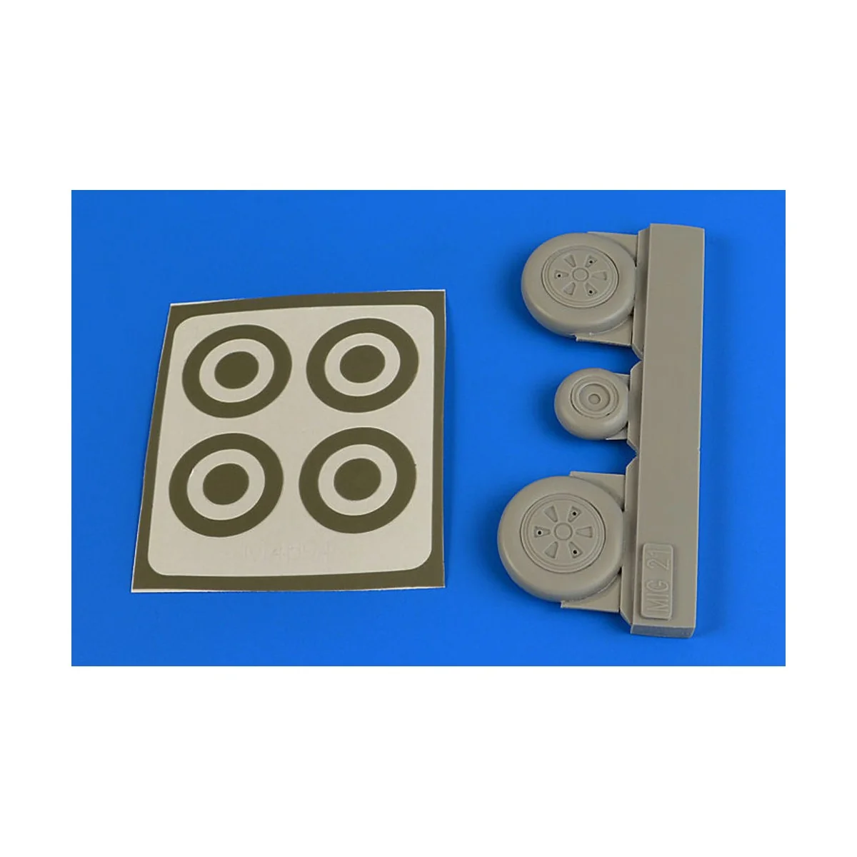 MiG-21 wheels & paint masks for Eduard - Aires 4694