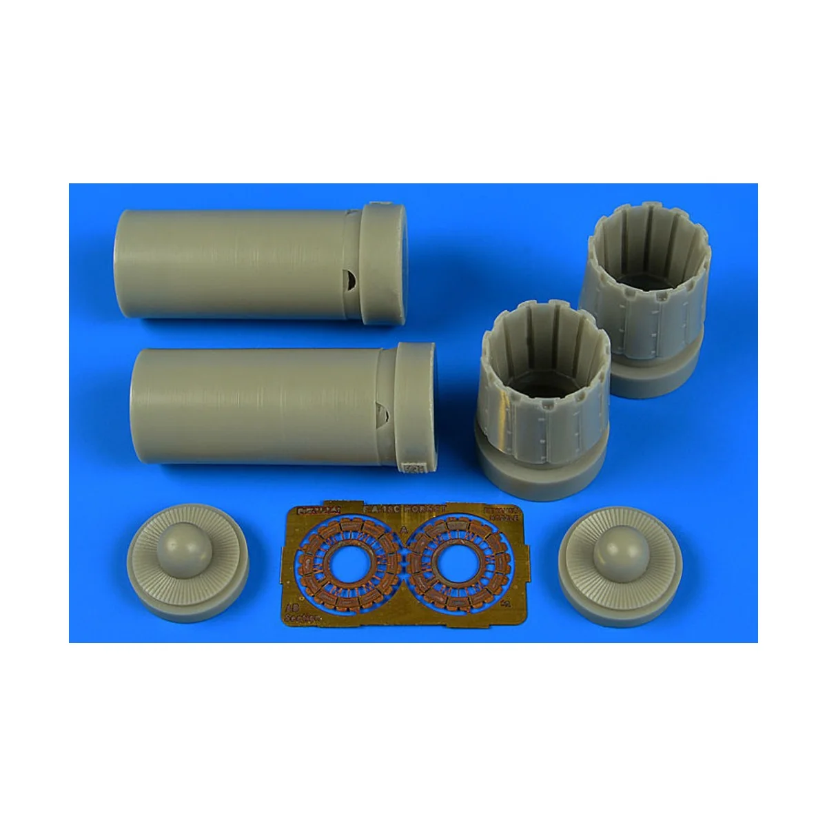 F/A-18C exhaust nozzles-opened f.Kinetic, 1/48 - Aires 4701 F/A-18C exhaust nozzles-opened f.Kinetic, 1/48 - Aires 4701