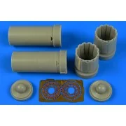 F/A-18C exhaust nozzles-opened f.Kinetic, 1/48 - Aires 4701 F/A-18C exhaust nozzles-opened f.Kinetic, 1/48 - Aires 4701
