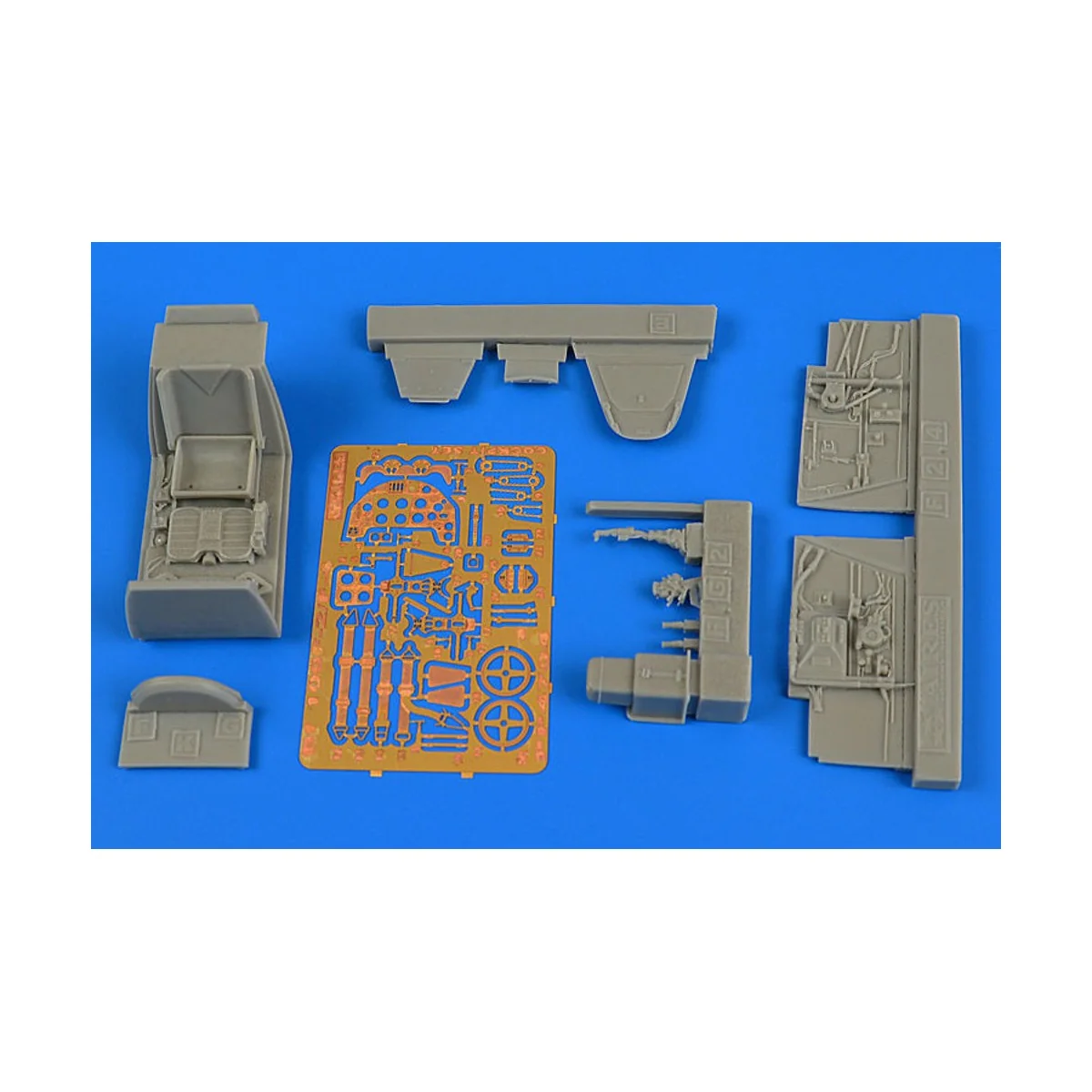 Bf 109F-2/F-4 cockpit set f.Eduard - Aires 4704