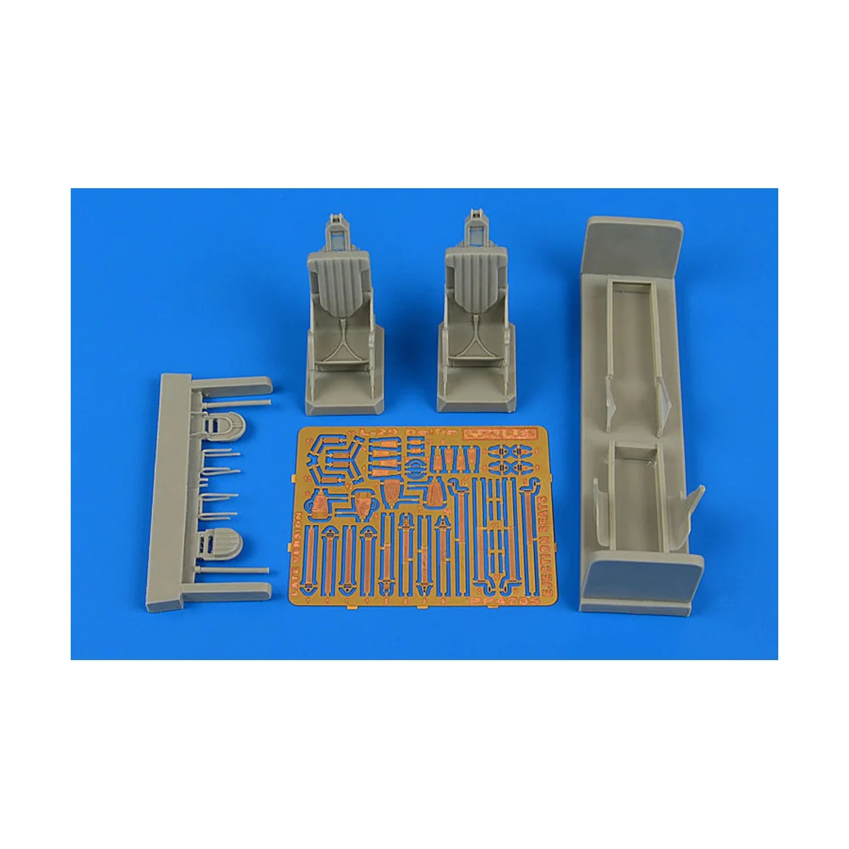 L-29 Delfin ejection seats late v.f.AMK, 1/48 - Aires 4705 L-29 Delfin ejection seats late v.f.AMK, 1/48 - Aires 4705