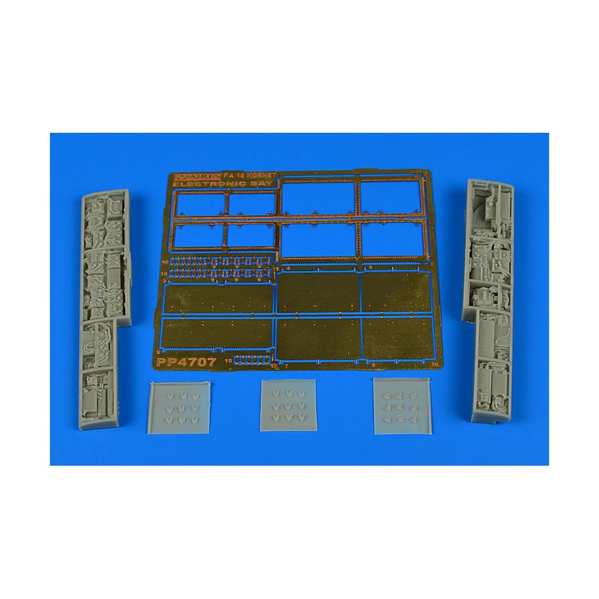 F/A-18 Hornet electronic bay for Kinetic, 1/48 - Aires 4707