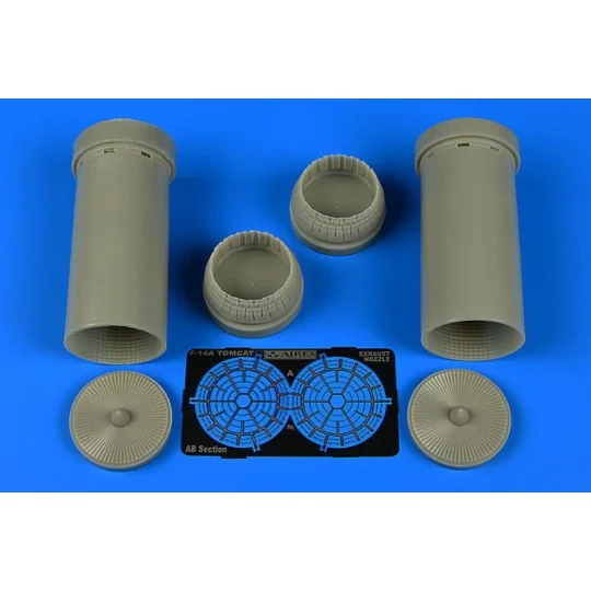 F-14A Tomcat exhaust nozzles-opened f.Ta - Aires 4708