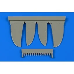 Macchi C.202 (early)control surfaces f.E, 1/48 - Aires 4709