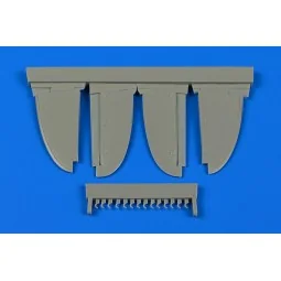 Macchi C.202 (late)control surfaces f.Ed - Aires 4711