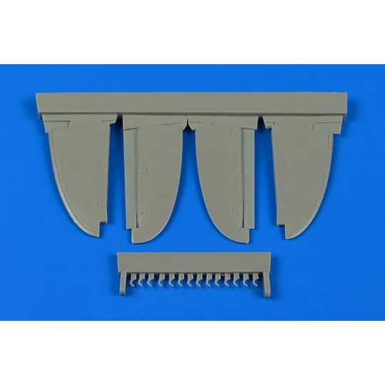 Macchi C.202 (late)control surfaces f.Ed - Aires 4711