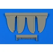 Macchi C.202 (late)control surfaces f.Ed - Aires 4711