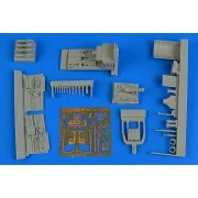 Ki-61 Id cockpit set for Tamiya - Aires 4712
