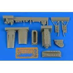 Ki-61 Id engine set for Tamiya, 1/48 - Aires 4714